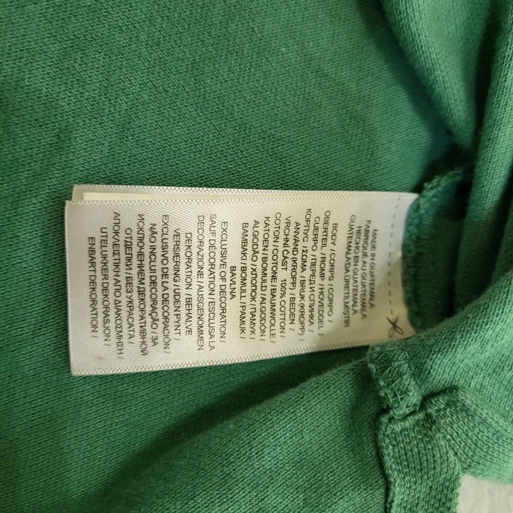 Polo Ralph Lauren Short Sleeve Polo Shirt Green 100% Cotton Men's Size 3XLT